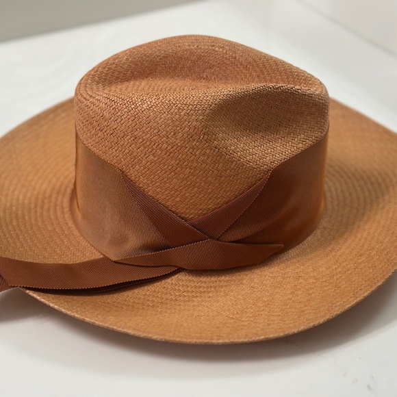 Freya Gardenia Toquilla Straw Sun Hat Tan Small/Medium SPF 50 main image 5